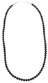 Sterling Silver Onyx Southwest Bead Necklace AX98138